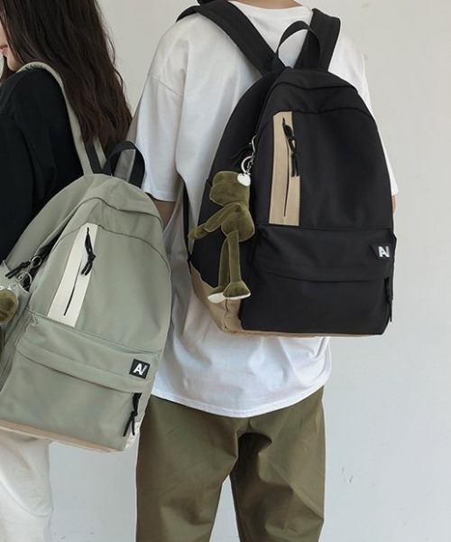 aimoha(アイモハ)の「ナイロンリュック(バックパック/リュック・レディース・ホワイト/グリーン/ベージュ/ブラック・FREE)」の17枚目の写真