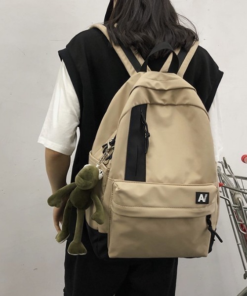 aimoha(アイモハ)の「ナイロンリュック(バックパック/リュック・レディース・ホワイト/グリーン/ベージュ/ブラック・FREE)」の11枚目の写真