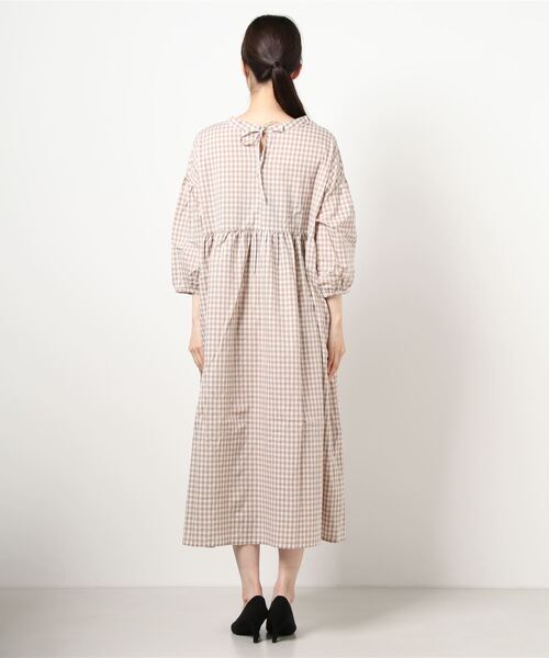 Samansa Mos2（サマンサ モスモス）の「前後着ワンピース（ワンピース・レディース・オフホワイト/ベージュ/レッド/ブラック/ブルー・ﾌﾘ-）」の7枚目の写真