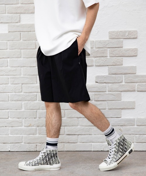 NIDO(ニド)の「ナイロンストレッチリップショーツ(その他パンツ・メンズ・ブラック/ベージュ・MEDIUM/LARGE)」の1枚目の写真