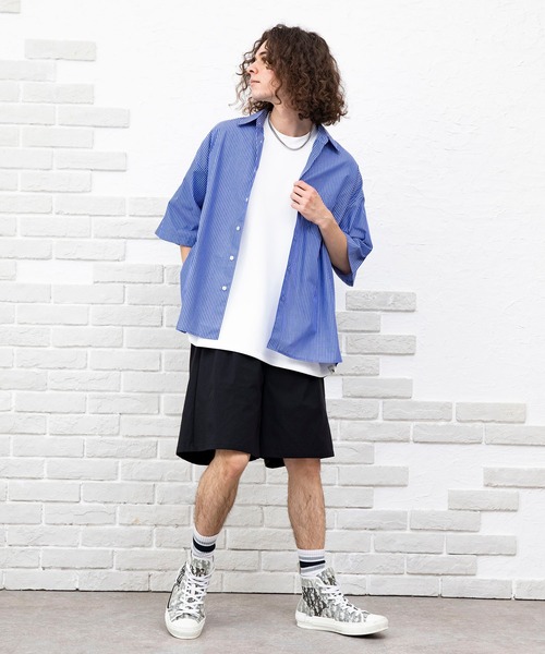 NIDO(ニド)の「ナイロンストレッチリップショーツ(その他パンツ・メンズ・ブラック/ベージュ・MEDIUM/LARGE)」の13枚目の写真