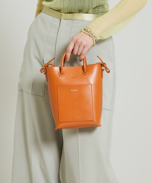 YAHKI（ヤーキ）の「【YAHKI(ヤーキ)】YH-401（ショルダーバッグ・レディース・ブラック/ベージュ/オレンジ/ブルー・FREE）」の4枚目の写真