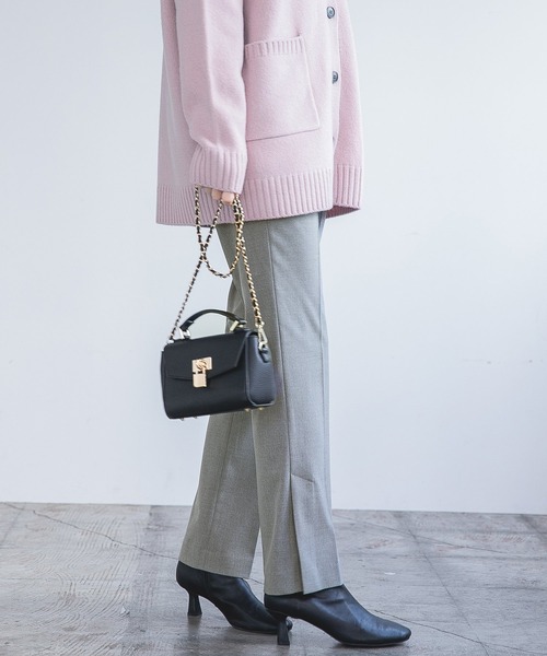 A part by(アパートバイ)の「TRPUスリットパンツ 954876(スラックス・レディース・ブラック系その他2/ボルドー/ブラック/グレー/カーキ・MEDIUM/LARGE)」の17枚目の写真