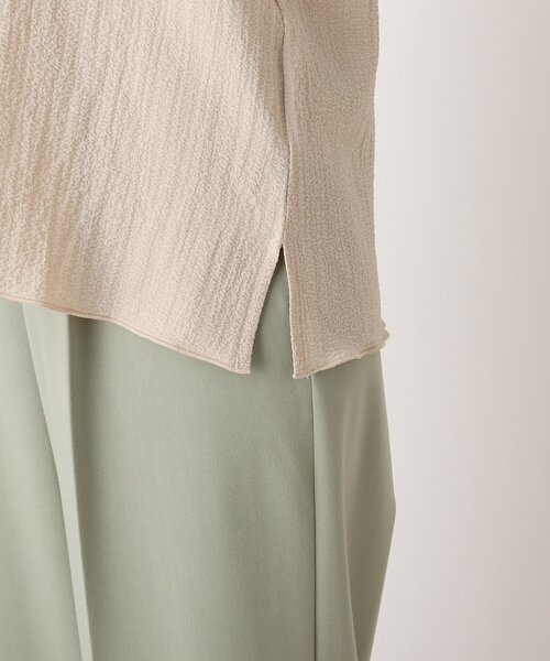 DRESKIP(ドレスキップ)の「◆シボシボパワショル5分袖ブラウス(シャツ/ブラウス・レディース・ピンク系/ブラック/ライトベージュ/オフホワイト・03/02/04)」の13枚目の写真