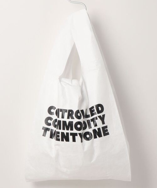 JOURNAL STANDARD（ジャーナルスタンダード）の「【CC21/シーシーツーワン】TYVEK エコバッグ（エコバッグ/サブバッグ・メンズ・ホワイト/ホワイト系その他・FREE）」の11枚目の写真