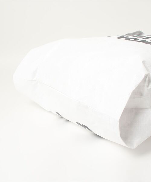 JOURNAL STANDARD（ジャーナルスタンダード）の「【CC21/シーシーツーワン】TYVEK エコバッグ（エコバッグ/サブバッグ・メンズ・ホワイト/ホワイト系その他・FREE）」の12枚目の写真
