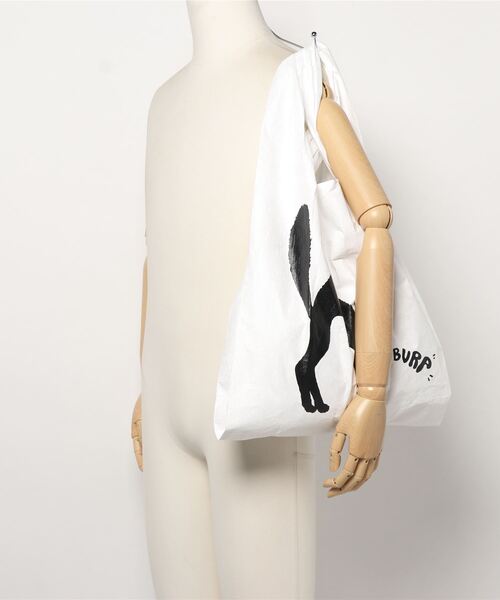 JOURNAL STANDARD（ジャーナルスタンダード）の「【CC21/シーシーツーワン】TYVEK エコバッグ（エコバッグ/サブバッグ・メンズ・ホワイト/ホワイト系その他・FREE）」の14枚目の写真