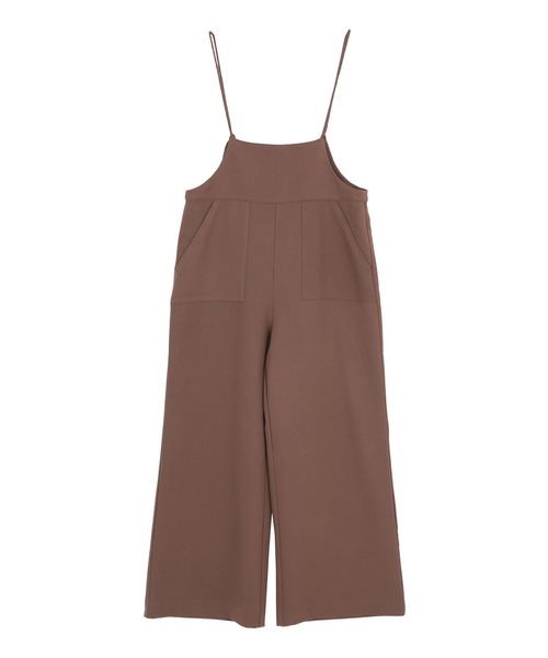 titivate(ティティベイト)の「細ストラップキャミサロペット(サロペット/オーバーオール・レディース・ライトベージュ/ブラウン/ブラック・S/M/L)」の5枚目の写真