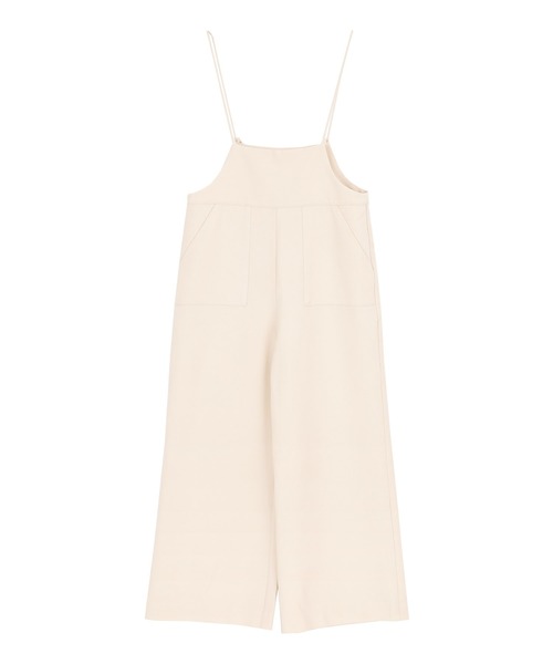 titivate(ティティベイト)の「細ストラップキャミサロペット(サロペット/オーバーオール・レディース・ライトベージュ/ブラウン/ブラック・S/M/L)」の6枚目の写真