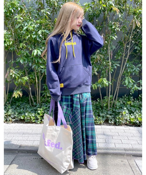 MILKFED.（ミルクフェド）の「PLAID PATCHWORK SKIRT（スカート・レディース・レッド/ブルー/グリーン・ONE SIZE）」の15枚目の写真