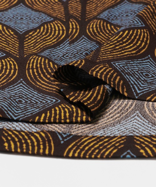 SENSE OF PLACE by URBAN RESEARCH（センスオブプレイスバイアーバンリサーチ）の「【WEB限定】アフリカンプリントラップスカート（スカート・レディース・イエロー系その他/オレンジ系その他・ONE）」の19枚目の写真