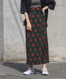 SENSE OF PLACE by URBAN RESEARCH | 【WEB限定】アフリカンプリントラップスカート(スカート)