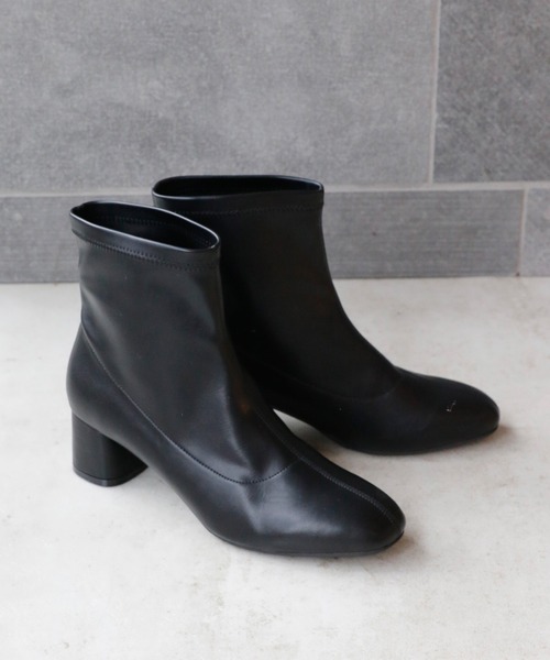 LEPSIM（レプシィム）の「4つの嬉しい機能付き！シアワセストレッチヒールブーツ　219551（ブーツ・レディース・ブラック/アイボリー/ゼブラ・SMALL/MEDIUM/LARGE/X-LARGE）」の14枚目の写真