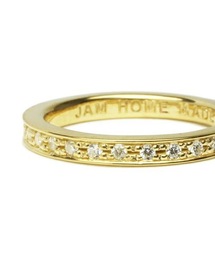 JAM HOME MADE | フラット ダイヤモンド リング スター リング ブランド アクセサリー(リング)