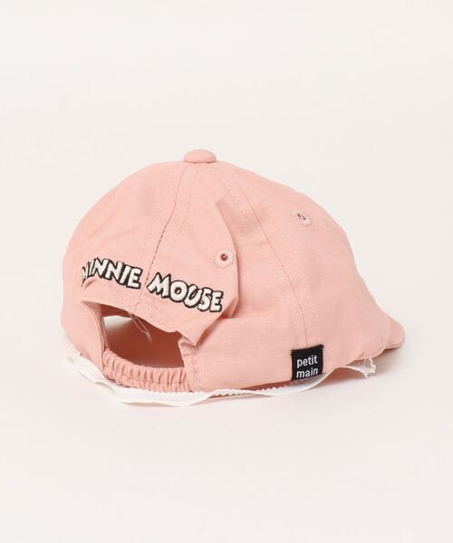 petit main(プティマイン)の「【Disney】BABYミッキー・ミニー/キャップ(キャップ・キッズ・ネイビー/ライトベージュ/ライトピンク・48cm/46cm)」の5枚目の写真