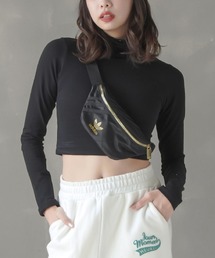 SPINNS | タートルネックショート丈ロングスリーブカットソー(Tシャツ/カットソー)