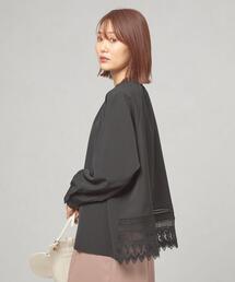 closet story | ＜closet story（クローゼットストーリー）＞バックレース ブラウス(シャツ/ブラウス)