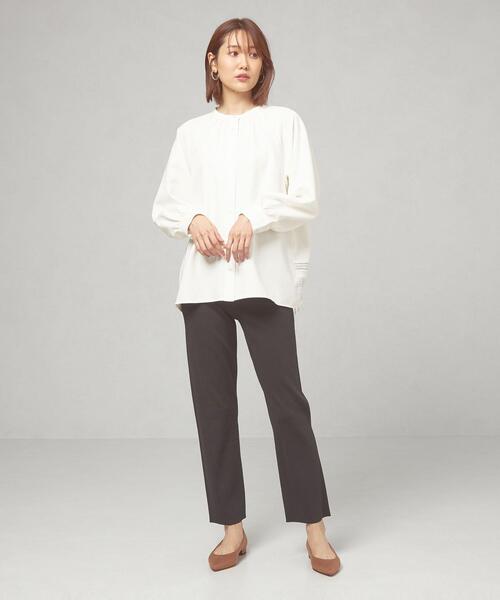 closet story（クローゼットストーリー）の「＜closet story（クローゼットストーリー）＞バックレース ブラウス（シャツ/ブラウス・レディース・ブラック/オフホワイト・FREE）」の9枚目の写真