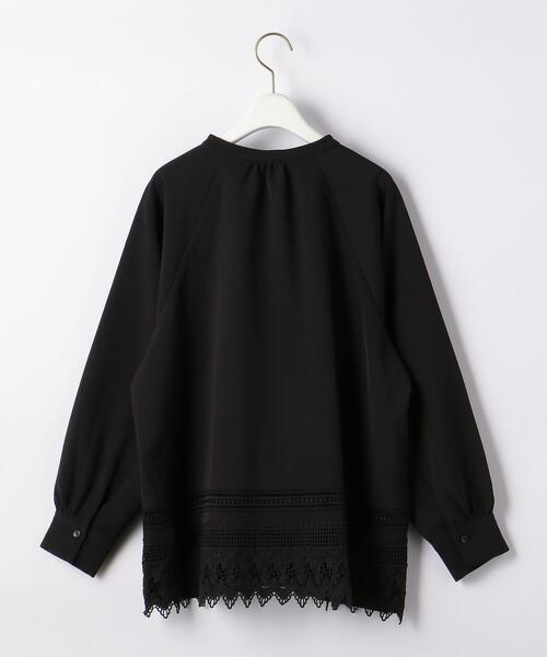 closet story（クローゼットストーリー）の「＜closet story（クローゼットストーリー）＞バックレース ブラウス（シャツ/ブラウス・レディース・ブラック/オフホワイト・FREE）」の16枚目の写真