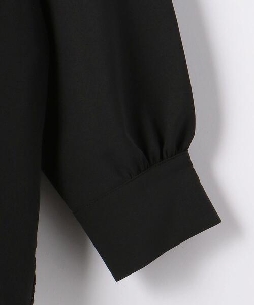 closet story（クローゼットストーリー）の「＜closet story（クローゼットストーリー）＞バックレース ブラウス（シャツ/ブラウス・レディース・ブラック/オフホワイト・FREE）」の18枚目の写真