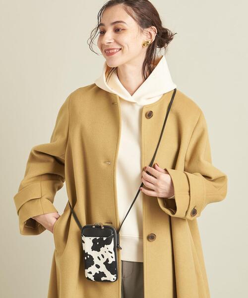 BEAUTY&YOUTH UNITED ARROWS（ビューティーアンドユースユナイテッドアローズ）の「BY ヘアオンレザー ジップスリムウォレットショルダー ∴（財布・レディース・その他1・FREE）」の9枚目の写真