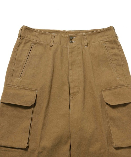 【Adam et Rope】高密度モールスキン M47カーゴパンツ オリーブ M Adam et Rope】高密度モールスキン M47カーゴパンツ オリーブ M