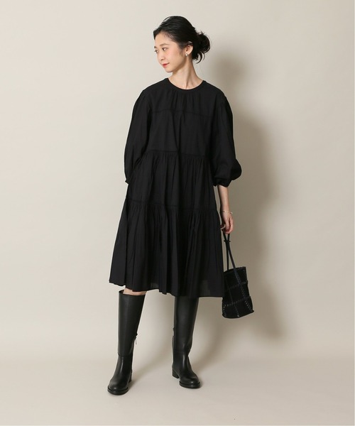 REMME ブラック ロングブーツ　slobe iena スローブイエナ SLOBE ロングブーツ（ロングブーツ）｜SLOBE IENA（スローブ イエナ