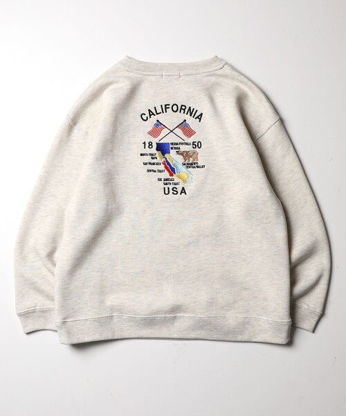 FREAK'S STORE（フリークスストア）の「FREAK'S STORE/フリークスストア 【WEB限定】KIDS スーベニア バック刺繍スウェット（スウェット・キッズ・ブラック/ブラウン/グレー/グリーン・110/120/130/140）」の3枚目の写真