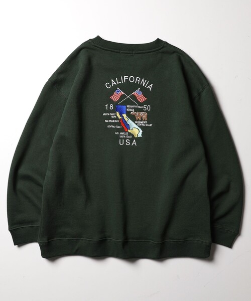 FREAK'S STORE（フリークスストア）の「FREAK'S STORE/フリークスストア 【WEB限定】KIDS スーベニア バック刺繍スウェット（スウェット・キッズ・ブラック/ブラウン/グレー/グリーン・110/120/130/140）」の4枚目の写真