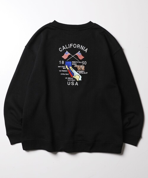 FREAK'S STORE（フリークスストア）の「FREAK'S STORE/フリークスストア 【WEB限定】KIDS スーベニア バック刺繍スウェット（スウェット・キッズ・ブラック/ブラウン/グレー/グリーン・110/120/130/140）」の2枚目の写真