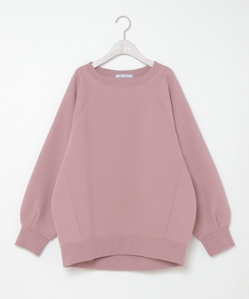 LBC（エルビーシー）の「ラグランオーバーサイズプルオーバー（Tシャツ/カットソー・レディース・ダークグリーン/ピンク・M）」の13枚目の写真