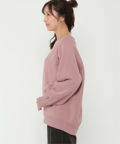 LBC（エルビーシー）の「ラグランオーバーサイズプルオーバー（Tシャツ/カットソー・レディース・ダークグリーン/ピンク・M）」の20枚目の写真