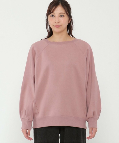 LBC（エルビーシー）の「ラグランオーバーサイズプルオーバー（Tシャツ/カットソー・レディース・ダークグリーン/ピンク・M）」の22枚目の写真