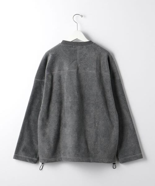 green label relaxing(グリーンレーベルリラクシング)の「ソフトフリース クルーネック 長袖 トップス(その他トップス・メンズ・ベージュ/ブラック/グレー・XL/L/S/M)」の11枚目の写真