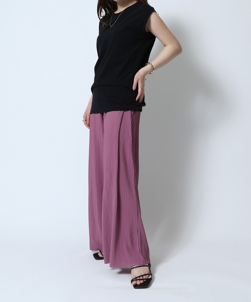 HANES(ヘインズ)の「【Hanes】2P Japan Fit for HER スリーブレスTシャツ HW5327(Tシャツ/カットソー・メンズ・グレー/マルチ/イエロー/ピンク/ベージュ・M/L)」の14枚目の写真