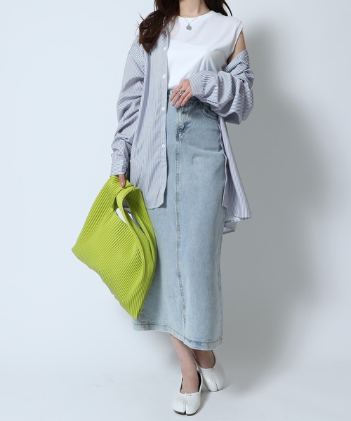 HANES(ヘインズ)の「【Hanes】2P Japan Fit for HER スリーブレスTシャツ HW5327(Tシャツ/カットソー・メンズ・グレー/マルチ/イエロー/ピンク/ベージュ・M/L)」の10枚目の写真