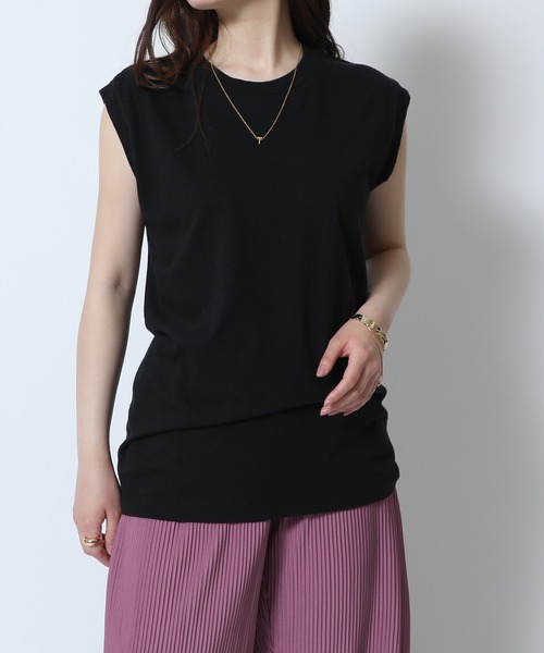 HANES(ヘインズ)の「【Hanes】2P Japan Fit for HER スリーブレスTシャツ HW5327(Tシャツ/カットソー・メンズ・グレー/マルチ/イエロー/ピンク/ベージュ・M/L)」の17枚目の写真