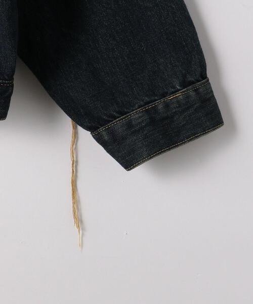 FACCIES（ファチーズ）の「＜FACCIES＞ 14OZ DNM JKT/ジャケット（デニムジャケット・メンズ・ネイビー・2/1）」の4枚目の写真
