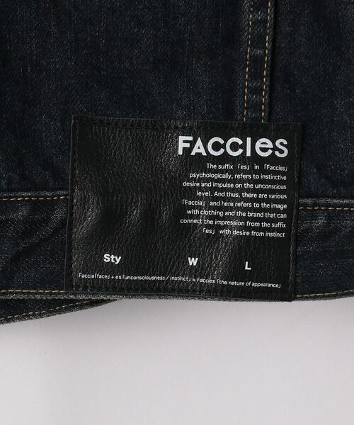 FACCIES（ファチーズ）の「＜FACCIES＞ 14OZ DNM JKT/ジャケット（デニムジャケット・メンズ・ネイビー・2/1）」の8枚目の写真