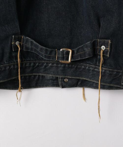 FACCIES（ファチーズ）の「＜FACCIES＞ 14OZ DNM JKT/ジャケット（デニムジャケット・メンズ・ネイビー・2/1）」の9枚目の写真