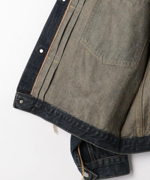 FACCIES（ファチーズ）の「＜FACCIES＞ 14OZ DNM JKT/ジャケット（デニムジャケット・メンズ・ネイビー・2/1）」の10枚目の写真