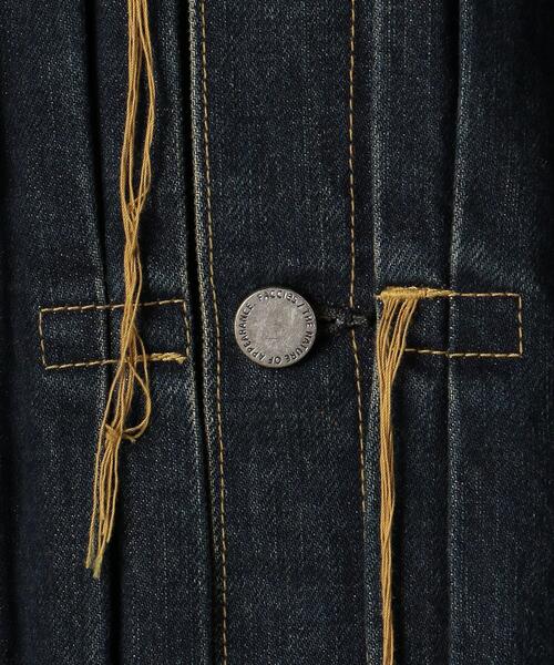FACCIES（ファチーズ）の「＜FACCIES＞ 14OZ DNM JKT/ジャケット（デニムジャケット・メンズ・ネイビー・2/1）」の11枚目の写真