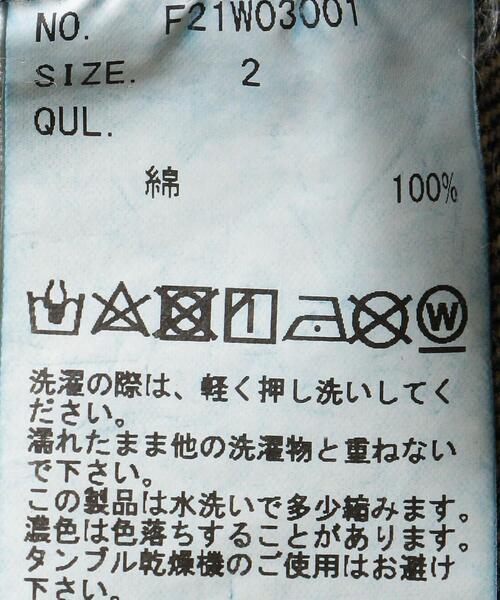 FACCIES（ファチーズ）の「＜FACCIES＞ 14OZ DNM JKT/ジャケット（デニムジャケット・メンズ・ネイビー・2/1）」の12枚目の写真