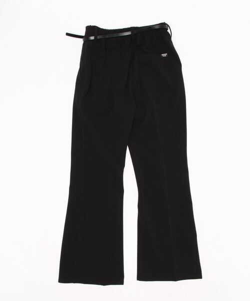 repipi armario(レピピ アルマリオ)の「ベルトツキセミフレアパンツ(デニムパンツ・キッズ・ブラック・LARGE/MEDIUM/SMALL)」の2枚目の写真