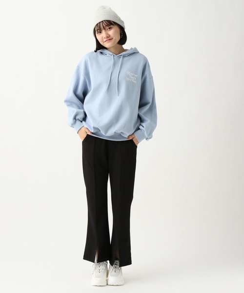 repipi armario(レピピ アルマリオ)の「ベルトツキセミフレアパンツ(デニムパンツ・キッズ・ブラック・LARGE/MEDIUM/SMALL)」の18枚目の写真