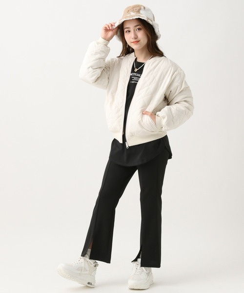 repipi armario(レピピ アルマリオ)の「ベルトツキセミフレアパンツ(デニムパンツ・キッズ・ブラック・LARGE/MEDIUM/SMALL)」の15枚目の写真