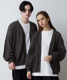 【CLEL】Balloon Sleeve Loose Knit Cardigan / バルーン袖 ルーズニットカーディガン ビッグシルエット