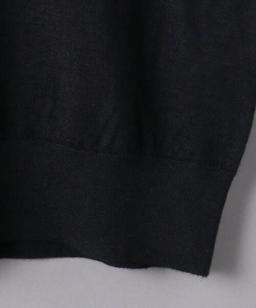 District（ディストリクト）の「＜Salute +（サルーテピウ）＞ ハイゲージ タートル（ニット/セーター・メンズ・ブラック・S/M/XL）」の5枚目の写真