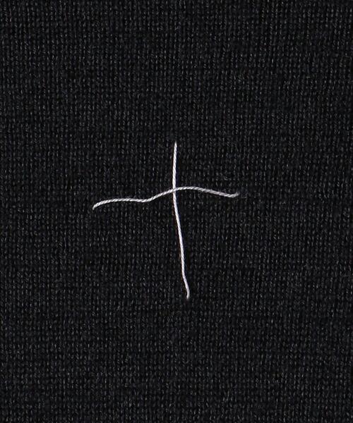 District（ディストリクト）の「＜Salute +（サルーテピウ）＞ ハイゲージ タートル（ニット/セーター・メンズ・ブラック・S/M/XL）」の6枚目の写真