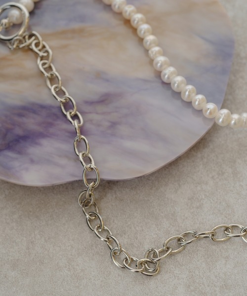 Kastane（カスタネ）の「【fiw.】ミックスパールネックレス（ネックレス・レディース・シルバー/ゴールド・FREE）」の13枚目の写真